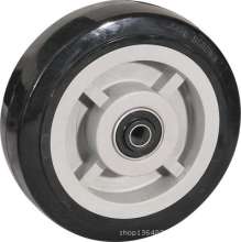 Heavy duty 4 inch 5 inch 6 inch 8 inch caster single wheel bearing wear resistant trailer wheel double bearing