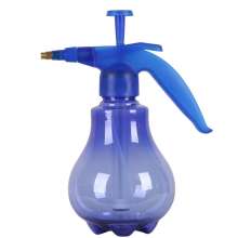 1L manual pressure watering can Gardening watering watering plastic spray bottle Household transparent atomizing sprayer SX-577-1