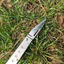 One iron scraper special knife for scraping bark. knife. Scraper scraping rot. Shaving the tree knife. Shaving tree
