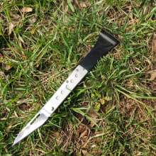 One iron scraper special knife for scraping bark. knife. Scraper scraping rot. Shaving the tree knife. Shaving tree