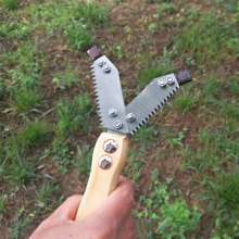 Scud new double-piece ring saw. Jujube ring cutting. Open the chain saw. Knife fruit tree peeling tool. Cut bark ring cutting saw
