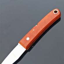 Miaomu grafting knife temple forest folding cutting knife. Branch with a knife. Fruit tree grafting knife. Fruit tree bud