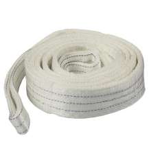 White flat sling 1T2T10T nylon sling wear-resistant lifting flat flat hoisting rope