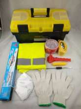 Zhu Wenqiang Shandong Sanke Automobile Emergency Rescue Toolbox. Toolbox. 089 Security combo set. Car repair kit