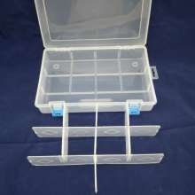 Tool box   . Plastic transparent parts box. Toolbox. Plastic box. 089 Separate component storage box Storage transparent jewelry classification box