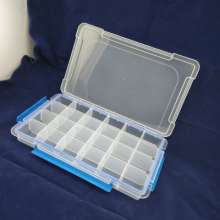 Three-button transparent plastic storage box. Storage Box . 090 detachable storage box. Tool parts box. SMD chip component box jewelry