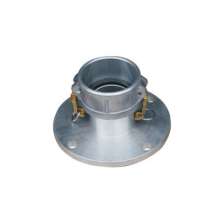 Female end with flange quick connector oil discharge port flange female end   Tanker accessories C-type with flange