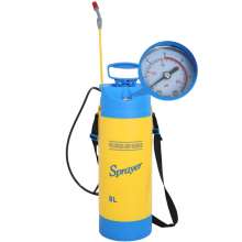 8L pneumatic gardening sprayer watering watering spray bottle killing insect control watering can with pressure gauge SX-CS8C
