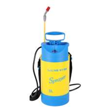 5L gardening flower watering watering watering can Manual pressure hand pressure watering can Clean car wash watering can SX-CS5C