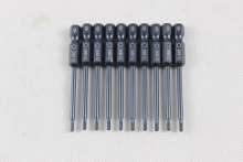 Hexagonal batch nozzle S2 blue single head Hexagonal air batch screwdriver Screwdriver bit pneumatic tool Batch Tsui