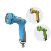 Multifunctional plastic household cleaning car wash water gun multi-purpose garden gardening watering a variety of water spray gun SX-SXG21001