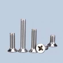 M5 M6 304 stainless steel cross flat head wire screw countersunk head small screw screw