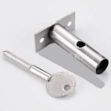 Stainless steel tube well lock. Padlock. Lock head. Channel lock Indoor door lock. Security door lock. Fire door lock