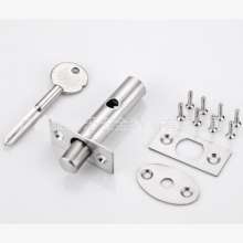 Stainless steel tube well lock. Padlock. Lock head. Channel lock Indoor door lock. Security door lock. Fire door lock
