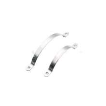 Stainless steel wall mounted handle. Cutting board handle. Cabinet wardrobe door handle. Semi-circular handle. Square handle