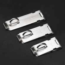 Stainless steel lock card. Lock. Lock card. Safety bolt thickening door buckle. Buckle anti-theft door lock. Buckle door and window fittings 201