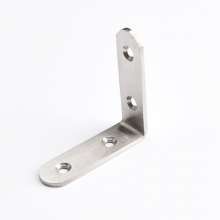 Thick stainless steel corner code. Corner code. Tool 023 Fixing bracket. L-shaped code separator. Table and chair 90 degree right angle furniture hardware connector