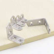 304 stainless steel thick corner code corner code. Steel code. Bold L-shaped corner support. Stainless steel furniture hardware connector. L code