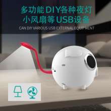 蓝朗M60新款创意无线蓝牙音箱   音响  音箱  M20 创意小猪迷你K歌小音响私模礼品定制  迷你音箱
