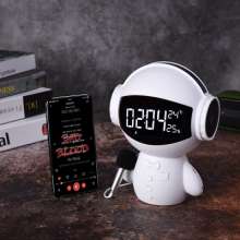 M100 creative robot Bluetooth speaker. sound. Speaker. Speaker. New alarm clock karaoke charging treasure audio private mode electronic gift customization