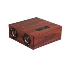 Blue Lang Q5 solid wood retro wireless Bluetooth speaker. Sound. Speaker. Gift multi-function portable card audio private mode subwoofer