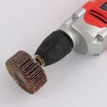 Impeller head with handle. Hundreds of blades. Blind sand cloth grinding head. There are shaft impellers. 002 handle wheel