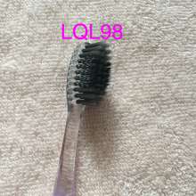 Kiss Jie 818 bamboo charcoal spiral wire two in one double effect stains travel wear soft hair toothbrush