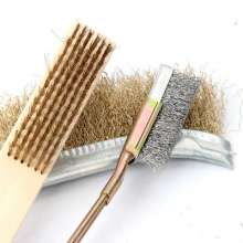 Knife brush. brush. Wire brush. Manual derusting wire brush. Mini brush. Copper wire