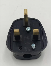 British standard power connection plug BS English socket black 13A British standard plug pure copper