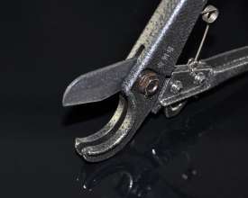 Quick type small scissors Φ8-32ppr bird's mouth scissors with round round water pipe scissors Durable hardware scissors