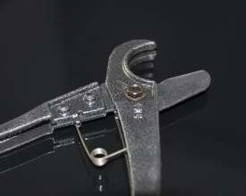 Quick type small scissors Φ8-32ppr bird's mouth scissors with round round water pipe scissors Durable hardware scissors
