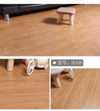 PVC adhesive glue free adhesive self-adhesive floor environmental protection shop home floor tile stickers refurbished sheet wood grain wear-resistant floor stickers 150*914*1.8mm