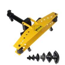 Integral manual hydraulic pipe bending machine, small round pipe mould equipment tool, HY-25H pipe bender tool