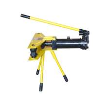 Hydraulic pipe bending machine, manual small pipe bending tool, 1 inch stainless steel pipe bending equipment, galvanized pipe round die equipment, HY-1 pipe bender tool