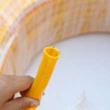 Factory direct environmental protection non-toxic 7.5 kg 100 meters per roll orange yellow pvc car wash hose garden hose