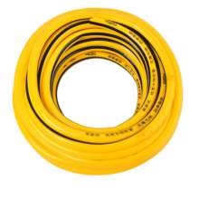 Factory direct environmental protection non-toxic four seasons soft yellow inner white belt black line household car wash special water pipe