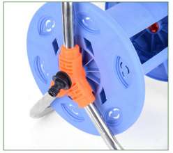 Manufacturers supply 4 points water pipe stainless steel water pipe storage rack 20 meters water pipe car A047