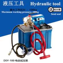 Electric pressure test pump, portable 100kg pressure tester, PPR pipe test press, DSY-100 pressure pump