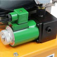 Electric hydraulic pump, micro small ultra high pressure hydraulic pump, 0.75kw single circuit foot hydraulic pump, HY-DHP-720F1 oil pump