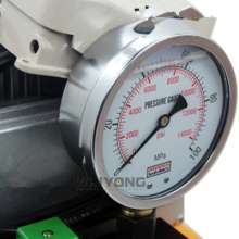 Electric hydraulic pump, micro small ultra high pressure hydraulic pump, 0.75kw single circuit foot hydraulic pump, HY-DHP-720F1 oil pump