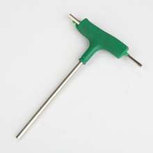 Lawn mower hex wrench T-shaped trimmer hedge trimmer chain saw universal tool 7-shaped 4mm hex fittings
