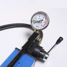 Ultra high pressure hydraulic pump, hand pump, two-way manual pump, miniature manual double circuit hydraulic pump, HYCP-700CS manual oil pump