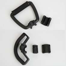Lawn mower carrying handle weeding lawn mower working rod accessories damping anti-skid handle