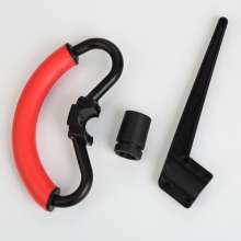 Lawn mower carrying handle weeding lawn mower working rod accessories damping anti-skid handle