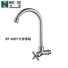 [Three-year warranty] angle single cold kitchen faucet Electroplating ABS plastic sink faucet KF-6001
