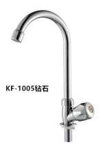 Manufacturers selling the latest 360 ° rotating vertical basin faucet ABS plastic kitchen single cold faucet