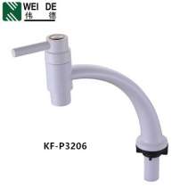 [Three-year warranty] vertical porcelain white ABS plastic faucet kitchen sink single cold faucet sink faucet