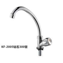 New South American plastic kitchen faucet 360 rotating single cold faucet plating ABS plastic dish faucet