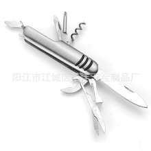 11 open multi-function folding knives knife knives Swiss custom LOGO eleven open gift knives camping multi-purpose saber