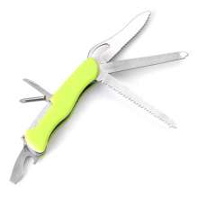 110MM outdoor tool. Knife. 11 open multi-tool knife. Folded stainless steel Swiss army knife. Gift knife SY-FT032